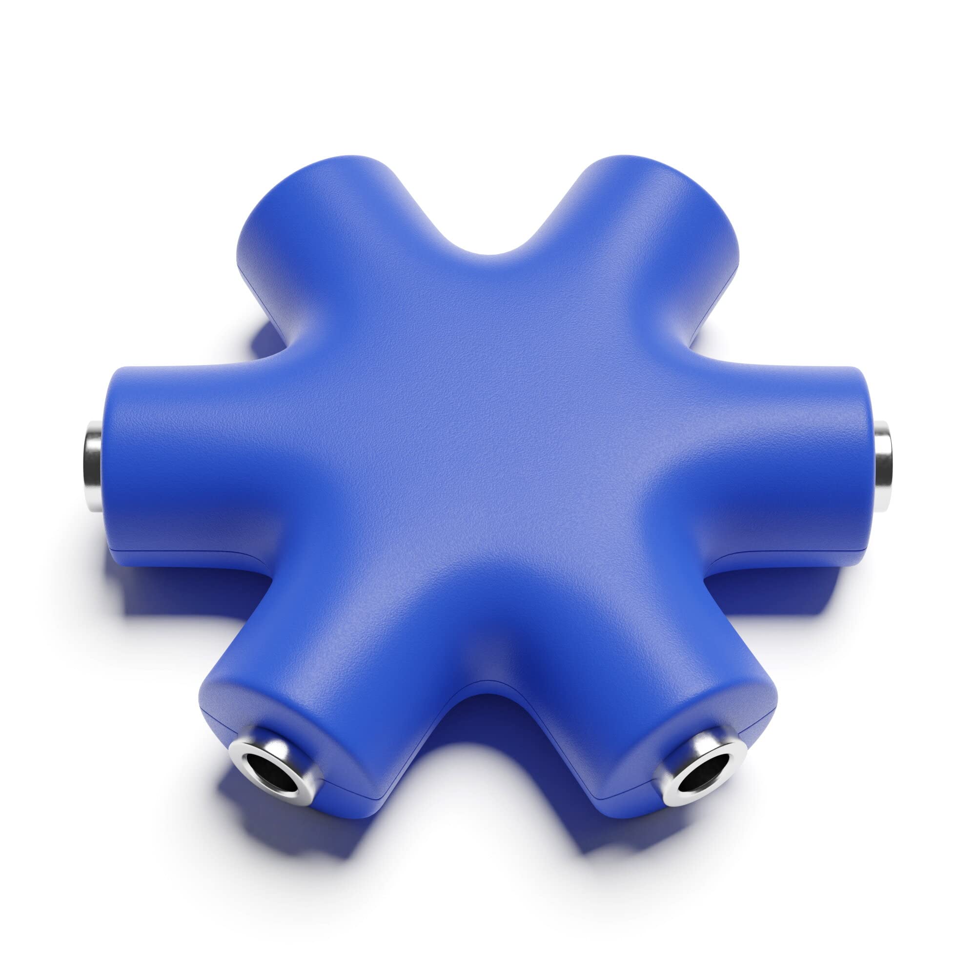 Mono Patch Cable Splitter - TS 3.5mm 1/8" - Modular Synth Eurorack [Dark Blue]