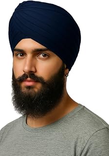 The Instant Regal Premium Ready-to-Wear Turban for Men | Luxurious Pre-Stitched Safa Pagdi | Achieve an Authentic Groom Lo... Price In India