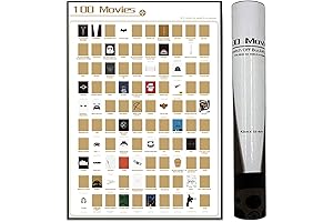 Top 100 Movie Scratch Off Poster: The Ultimate Cinematic Bucket List