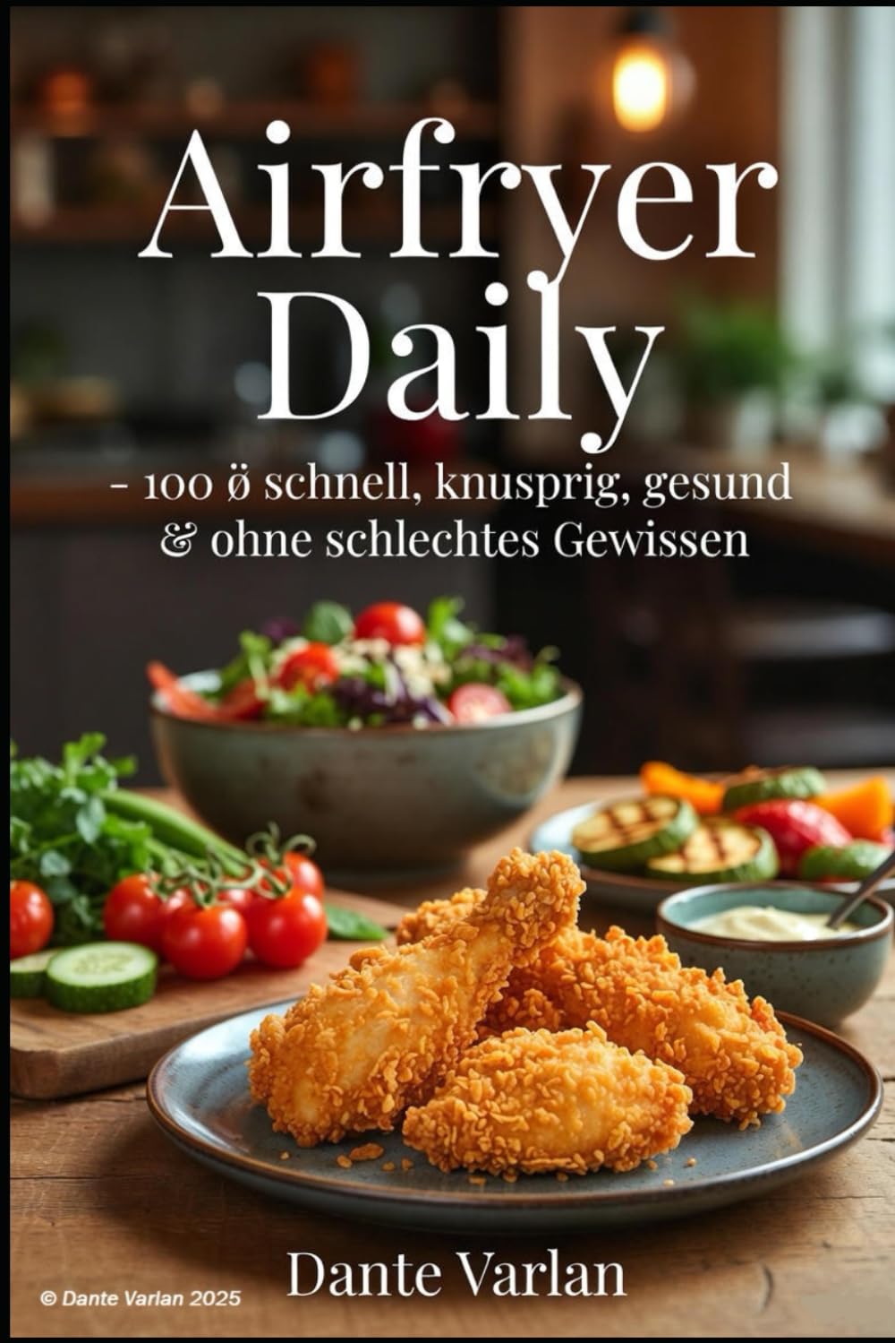 Airfryer Daily – 100 × schnell, knusprig, gesund & ohne schlechtes Gewissen: Frühstück, Mittag, Abendessen + Snacks in 15–30 Min – für die ganze Familie, mit wenig Fett & maximal Geschmack