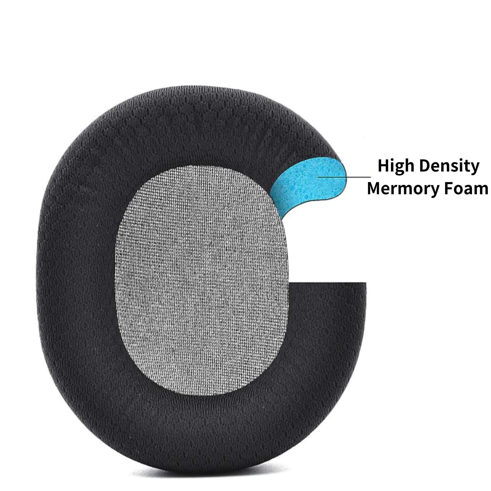 Replacement Protein Leather Earpads For SteelSeries Arctis 3/5/7/Pro Gaming Headsets (1 Pair)