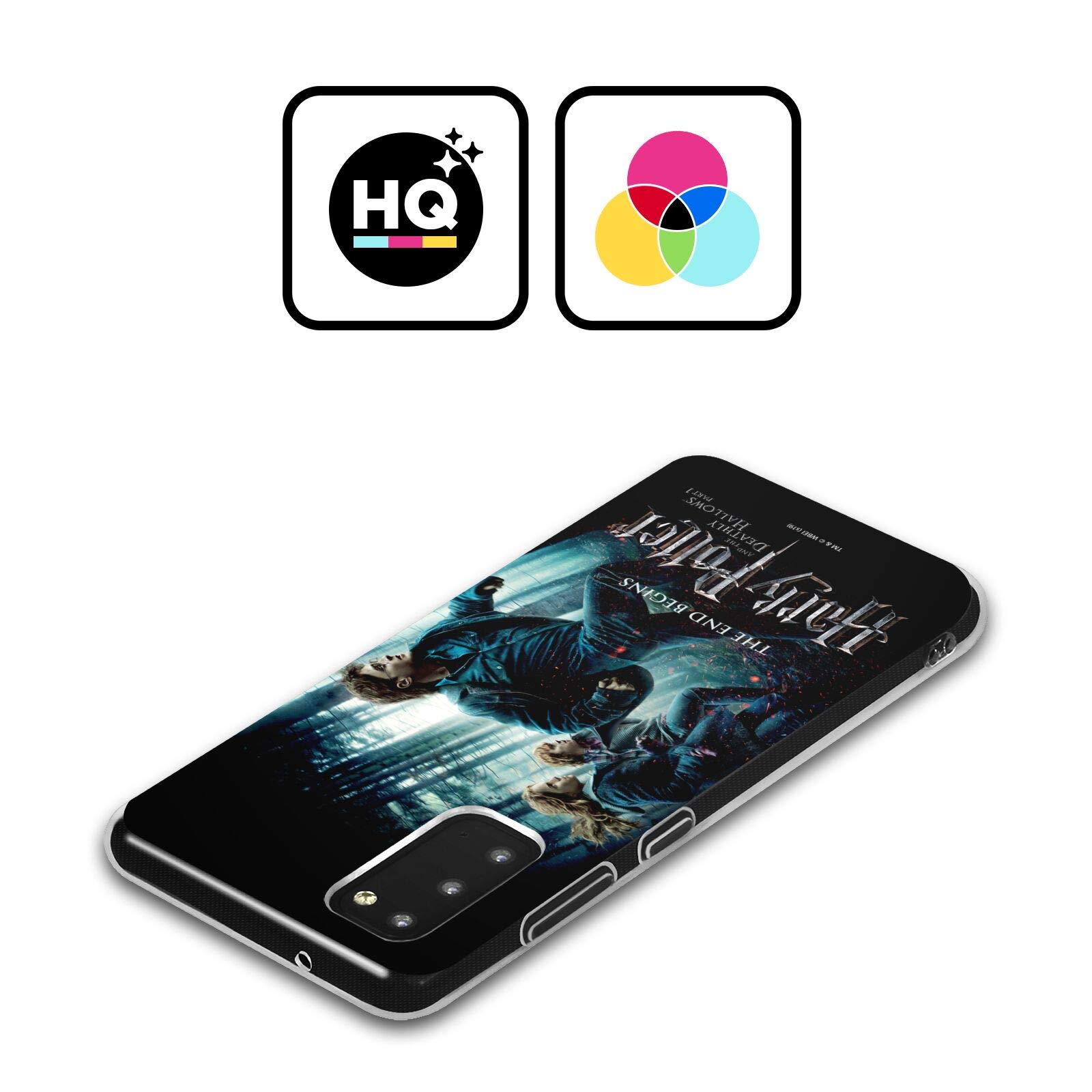 Head Case Designs Licenza Ufficiale Harry Potter Gruppo Deathly Hallows VII Custodia in Gel [Protezione di Grado Militare] Compatibile con Samsung Galaxy A15 E Compatibile con MagSafe