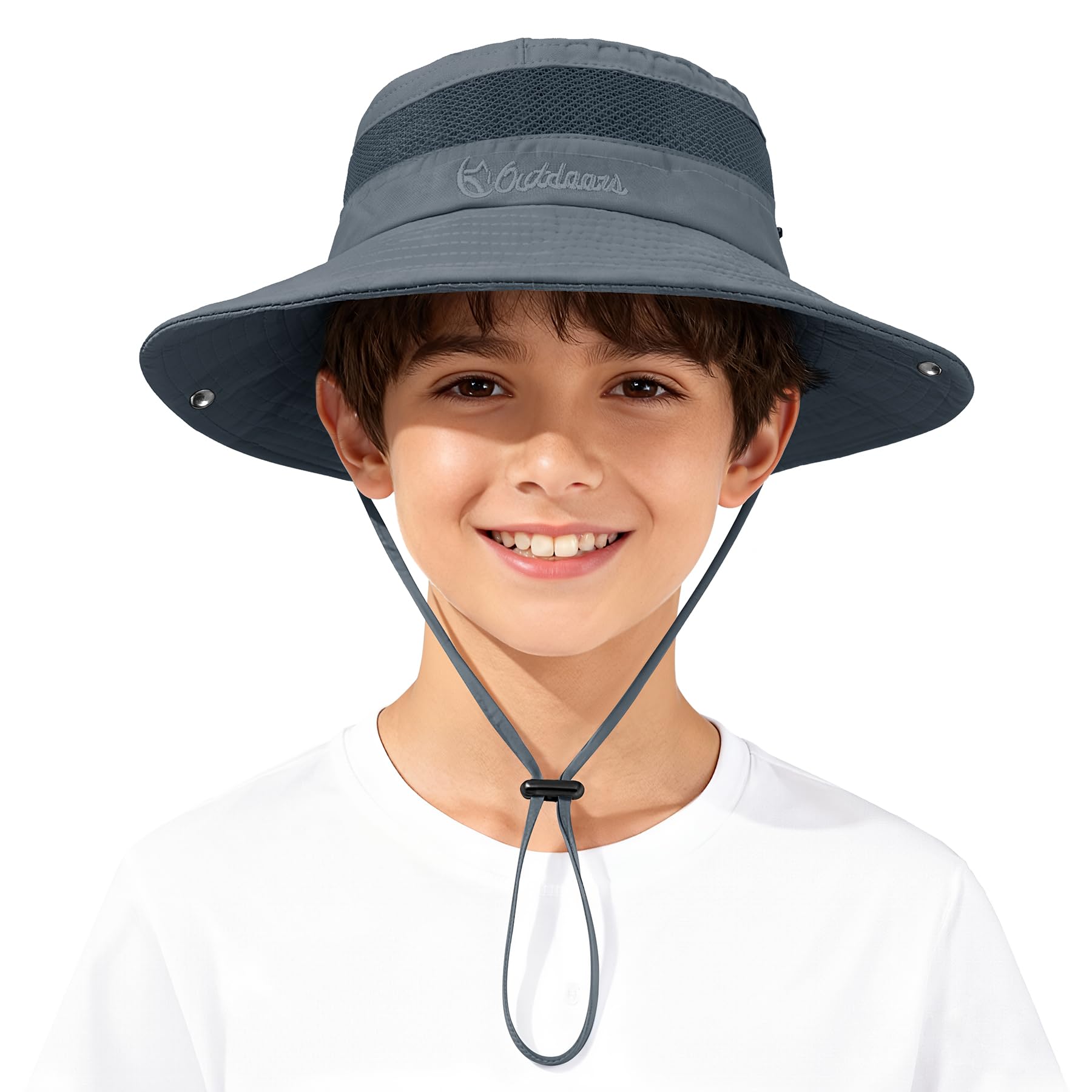 Outdoor Kid Sun Hat UPF 50+ Adjustable Quick Dry Breathable Handiness Bucket Hats Fishing Safari Family Trip Hat