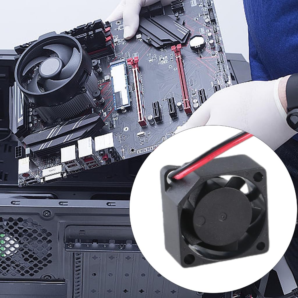 Noiseless Cooling Fan 2x2x1cm with XH2.54 Connector for PC and Notebook