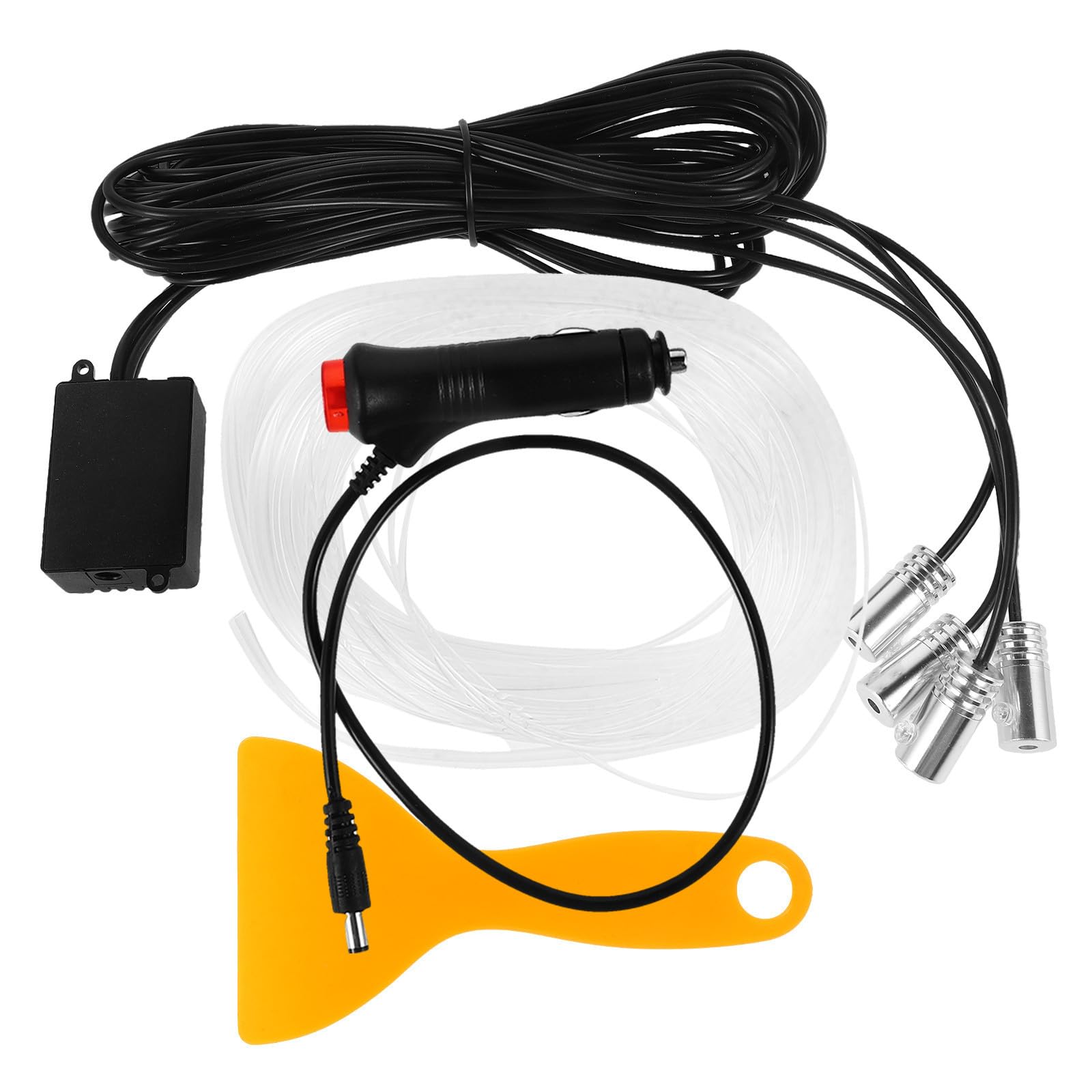 LED para Coche 10 W 12 V, Fibra Óptica de Color Neutro