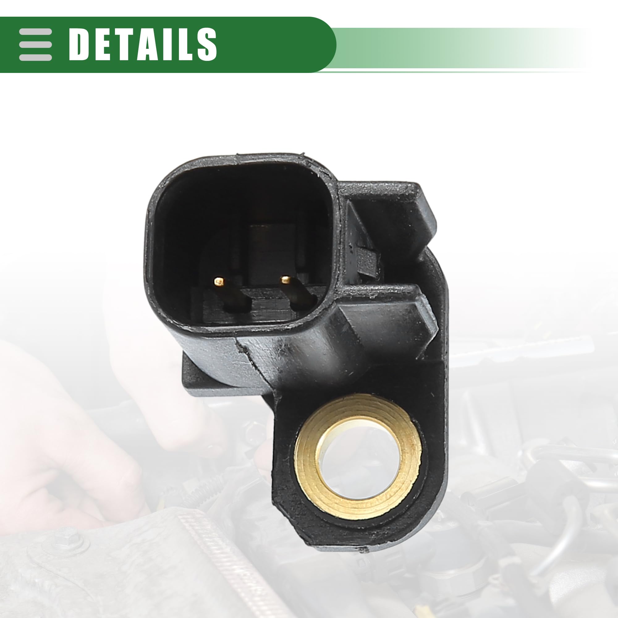 Capteur ABS Arrière Gauche/droite Pour Ford Focus C-MAX 2003-2007 - Compatible Volvo, Mazda