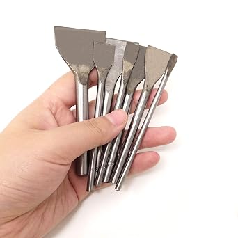 Honbay 7PCS Leather Craft Tools Slot Hole Punches for Wallet Photo Card (5/10/15/20/25/30/35mm)
