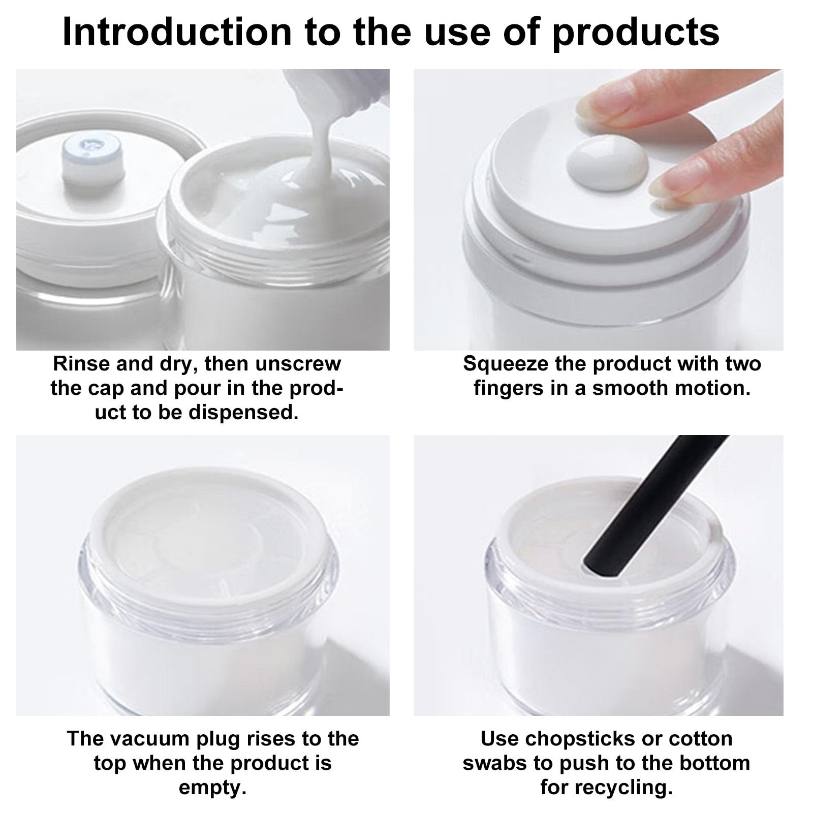 Flacon Airless 15 Ml: Idéal Pour Le Contour Des Yeux