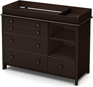 light brown changing table