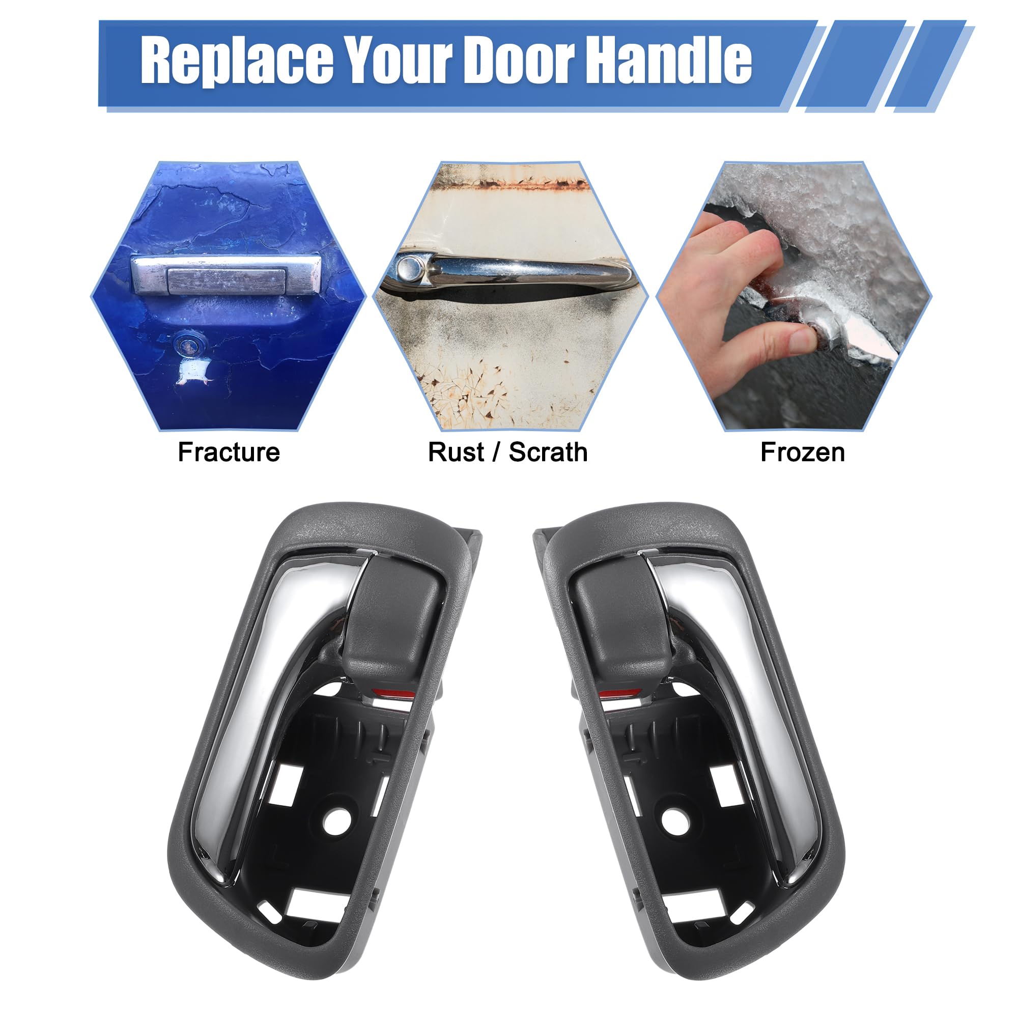 1 Par De Manijas De Puerta Interior Izquierda Derecha Para Toyota Camry CV36 2002 2003 2004 2005 2006 69206-33040 69205-33040 - AliExprs