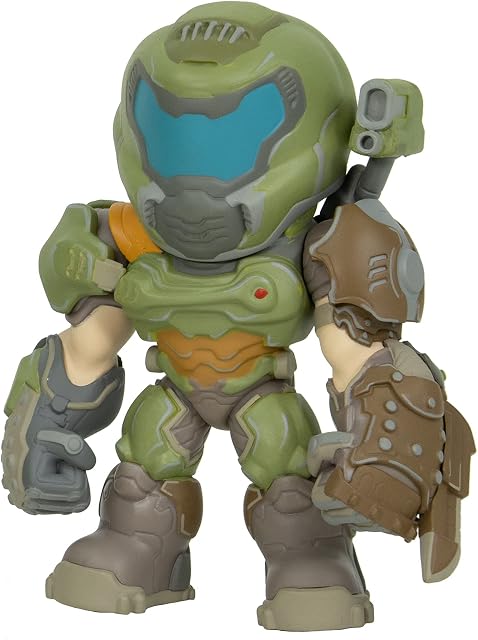 Numskull 'Doom Slayer' DOOM Eternal in-game collectable replica toy figure - Official Doom Merchandise - Limited Edition