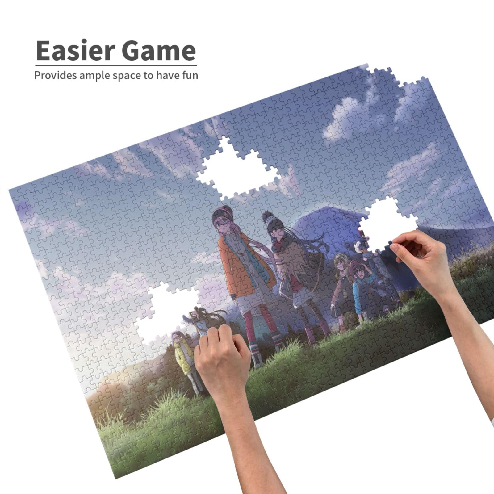 Amazon | ゆるキャン△ パズル ジグソーパズル 1000ピース 子供 知育