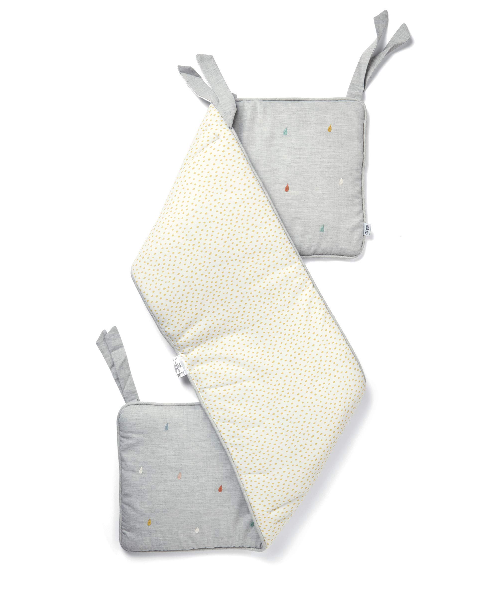 Mamas & Papas Bumper CotbedCot Dream Upon A Cloud, Grey