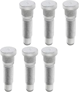 A-Premium Wheel Studs Compatible with Chevrolet Silverado 1500 Tahoe Colorado Traverse Avalanche GMC Sierra 1500 Yukon Cadillac Escalade 6-PC Set