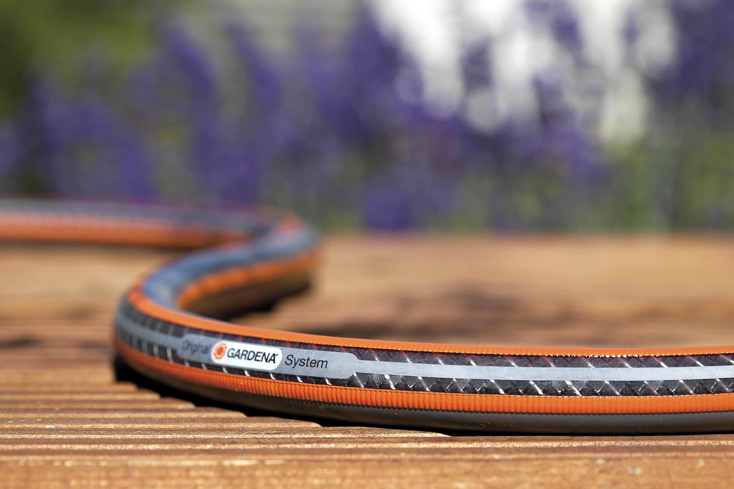 Gardena Comfort HighFLEX Tubo 18 m, 13 mm (1/2"): Tubo da Giardino con Profilo Power Grip, Pressione di Scoppio 25 Bar, PVC, indeformabile, Resistente ai Raggi UV (18062-20)