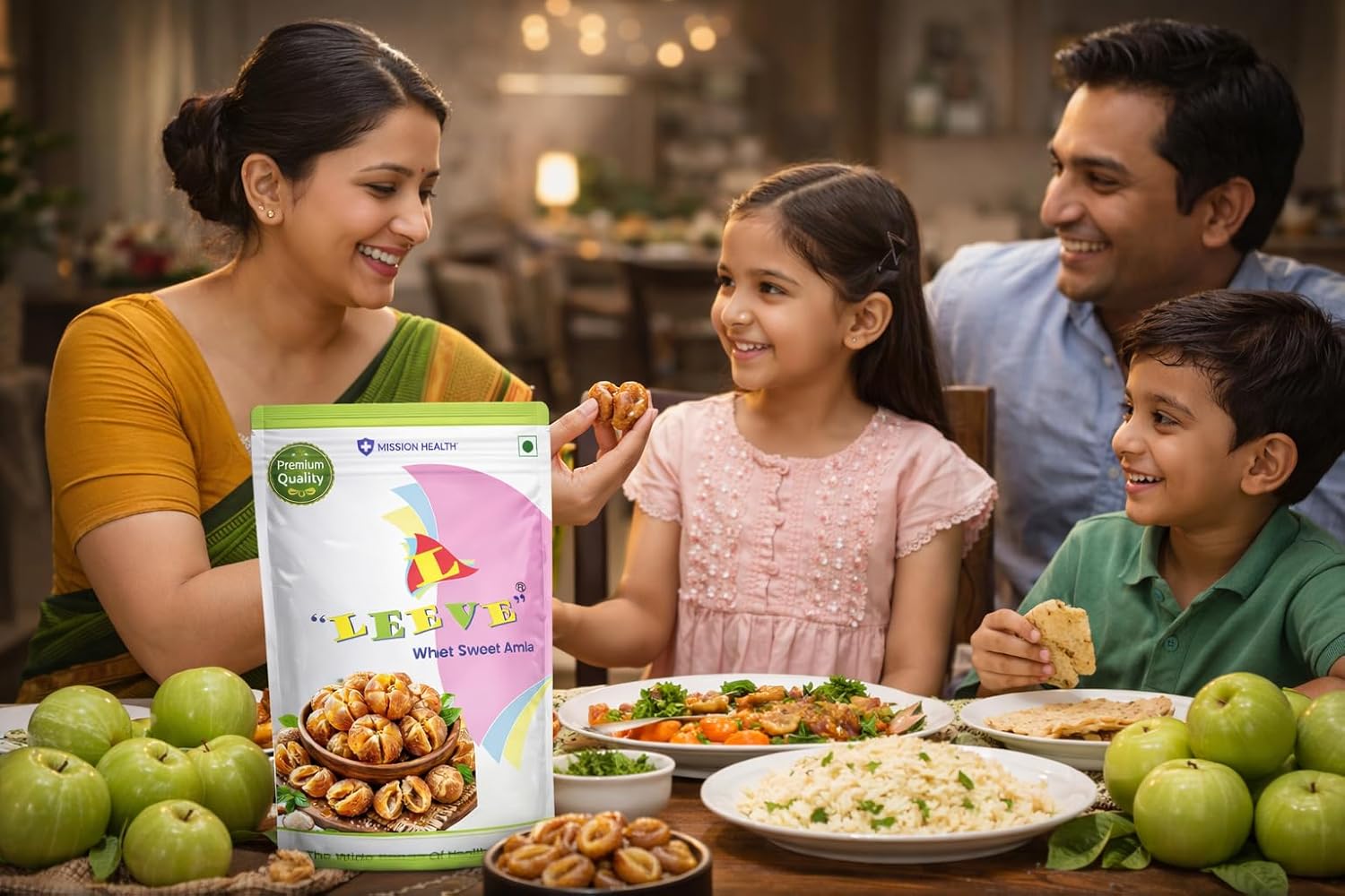 Leeve Dry Fruits Sweet Whole Amla - 400 Gms