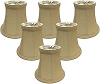 Vista 25 de Royal Designs CS-201RED - Lámpara de araña de campana roja, tamaño 5, CS-201RED