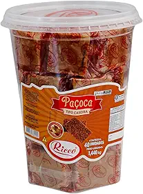 Paçoca Tipo Caseira Ricco (40un de 36g)