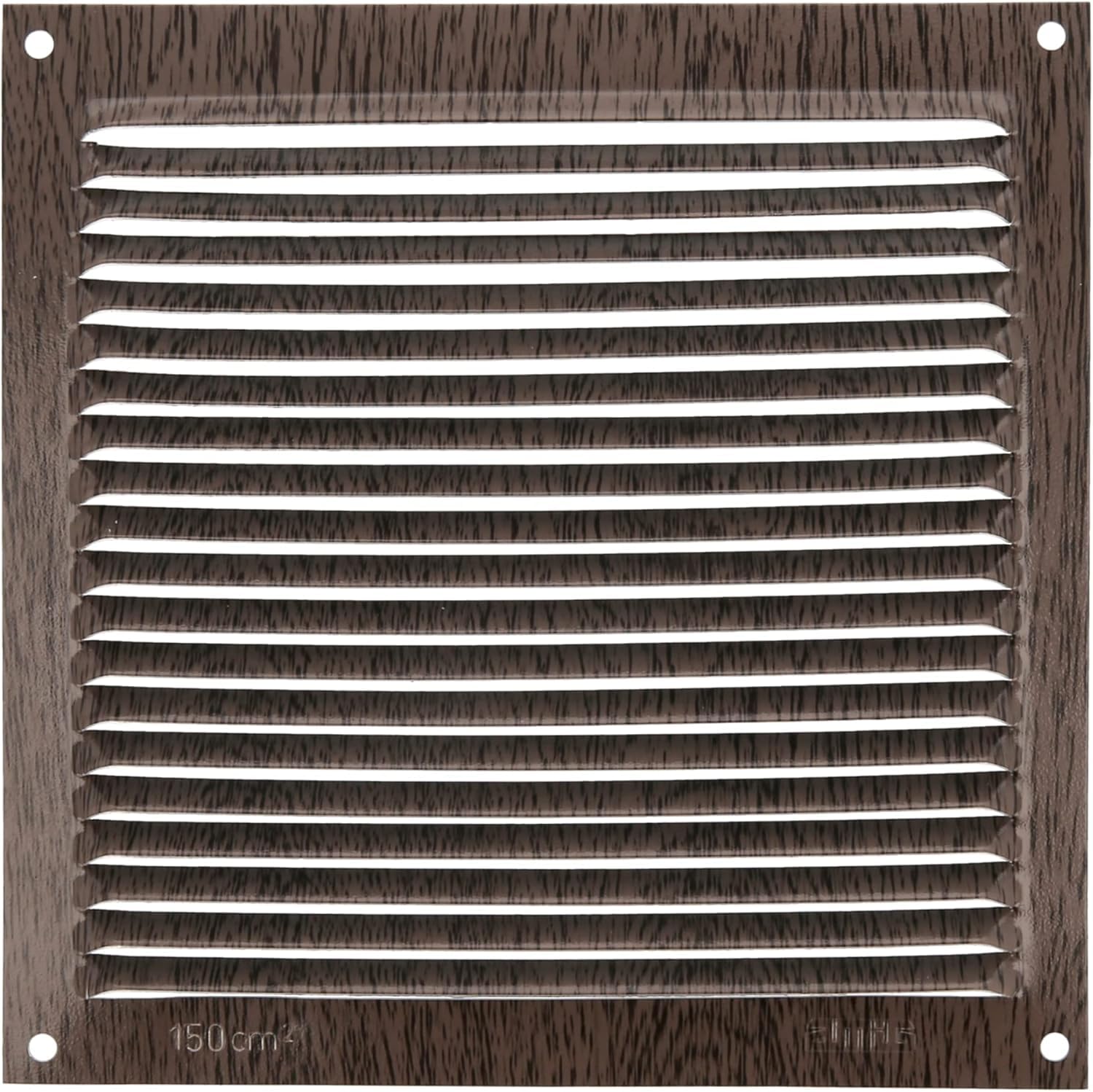 Amig 3-170 x 170 x 0.6 Aluminium Weng Display, Wenge, 170 x 170 mm