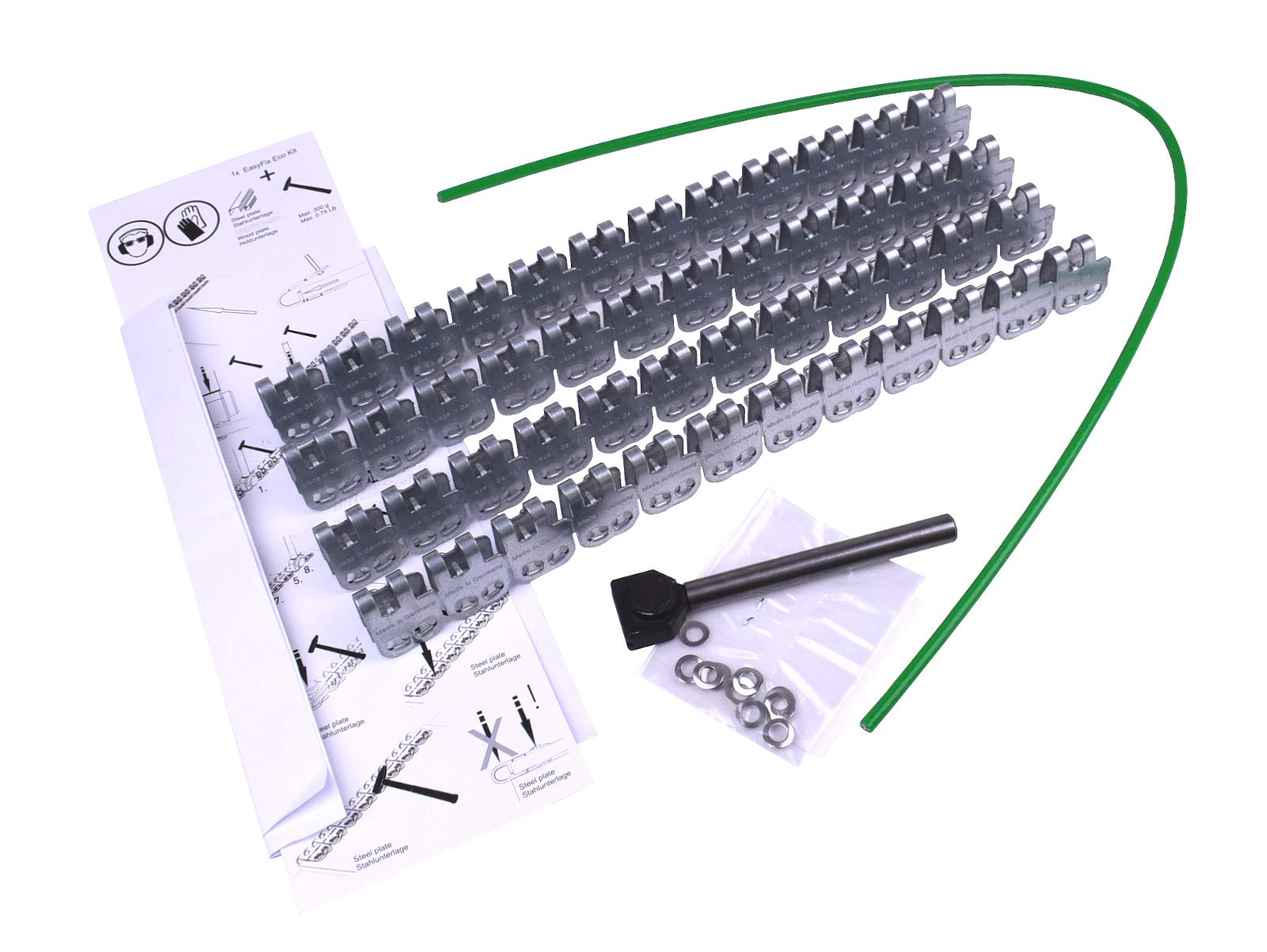 Förderband Reparaturset EasyFix Eco Kit EC125-G 600 mm Gurtbandverbinder Mato (Passend für Gurtstärke: 3,2 ... 4,8 mm)