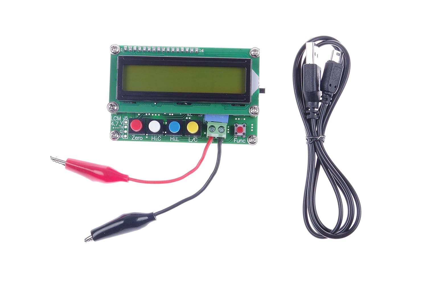LC100-A LC-100A Digital LCD High Precision Inductance Capacitance L C Meter Accuracy 1%