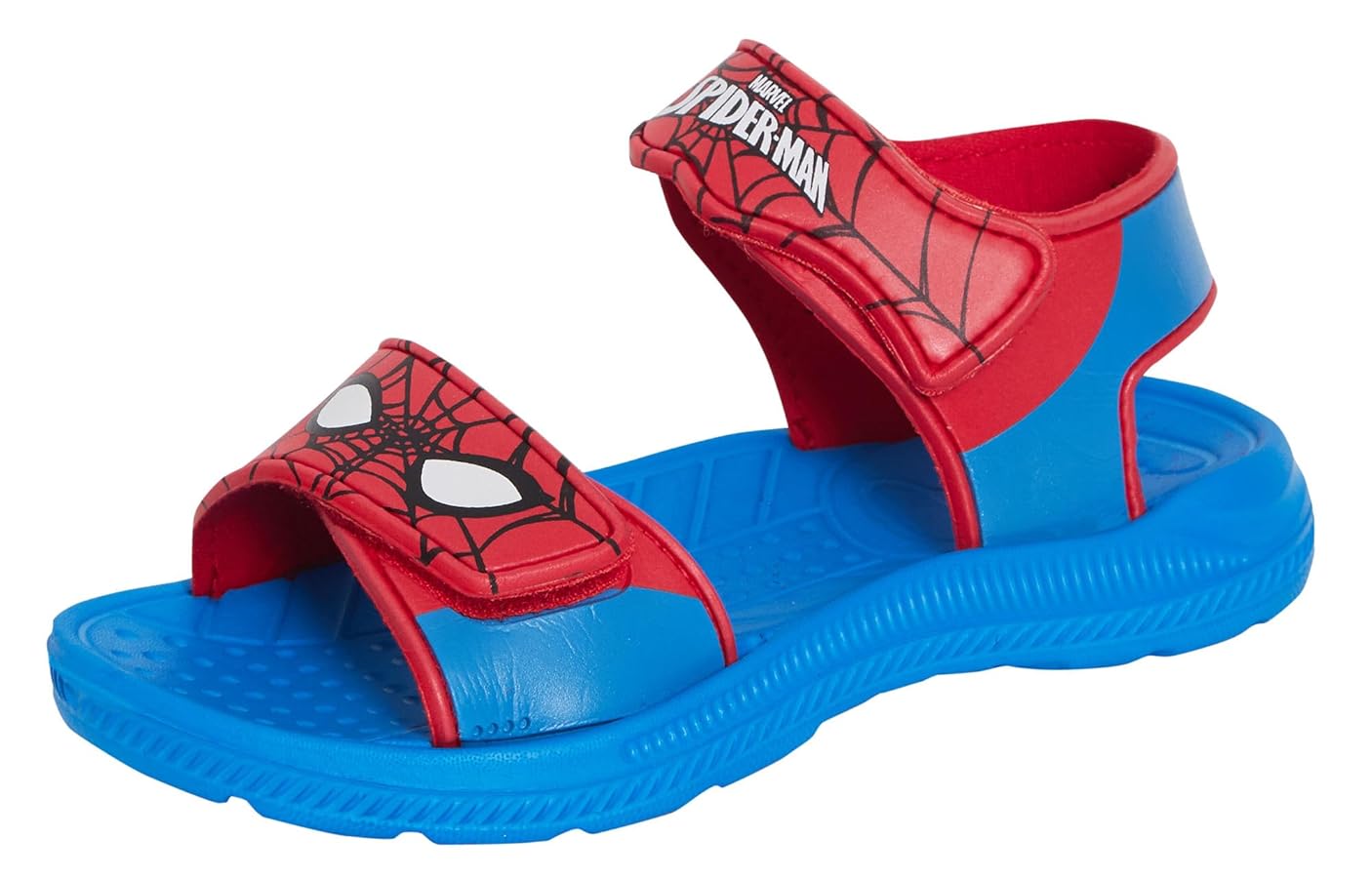 Chanclas Niña Sandalias De Playa Spiderman Para Niño Rojo Y Azul
