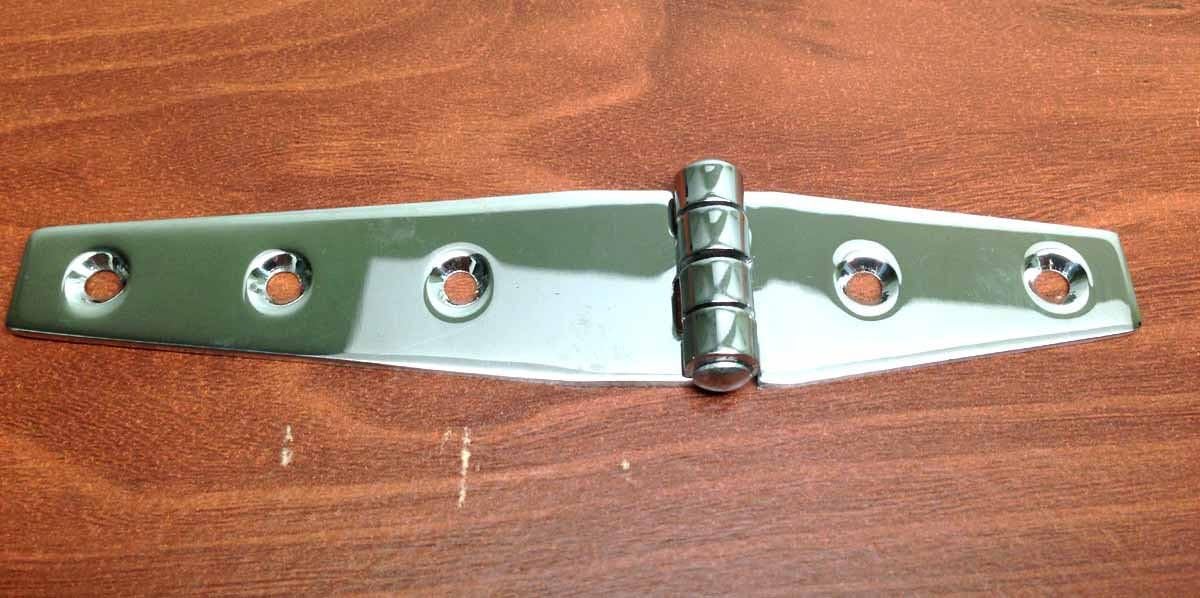 Marine Boat Stainless Steel 304 Hinge 5 3/8" by 1 1/16" Long Hardware