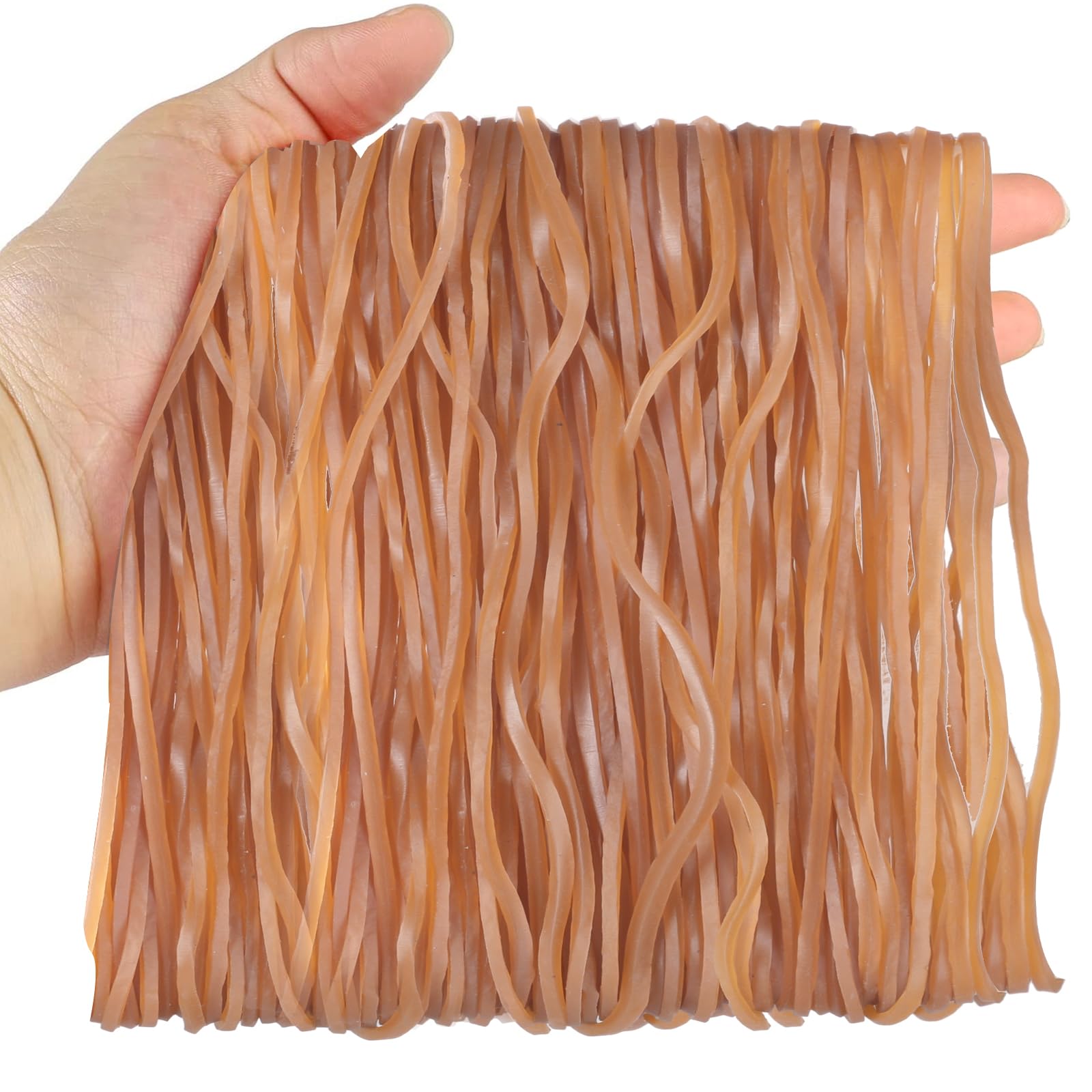 Hemiks 120 Pcs Large Elastic Bands, Large Rubber Bands Sturdy Thick Elastic Rubber Band for Office Home Bank School Supplies Crafts DIY