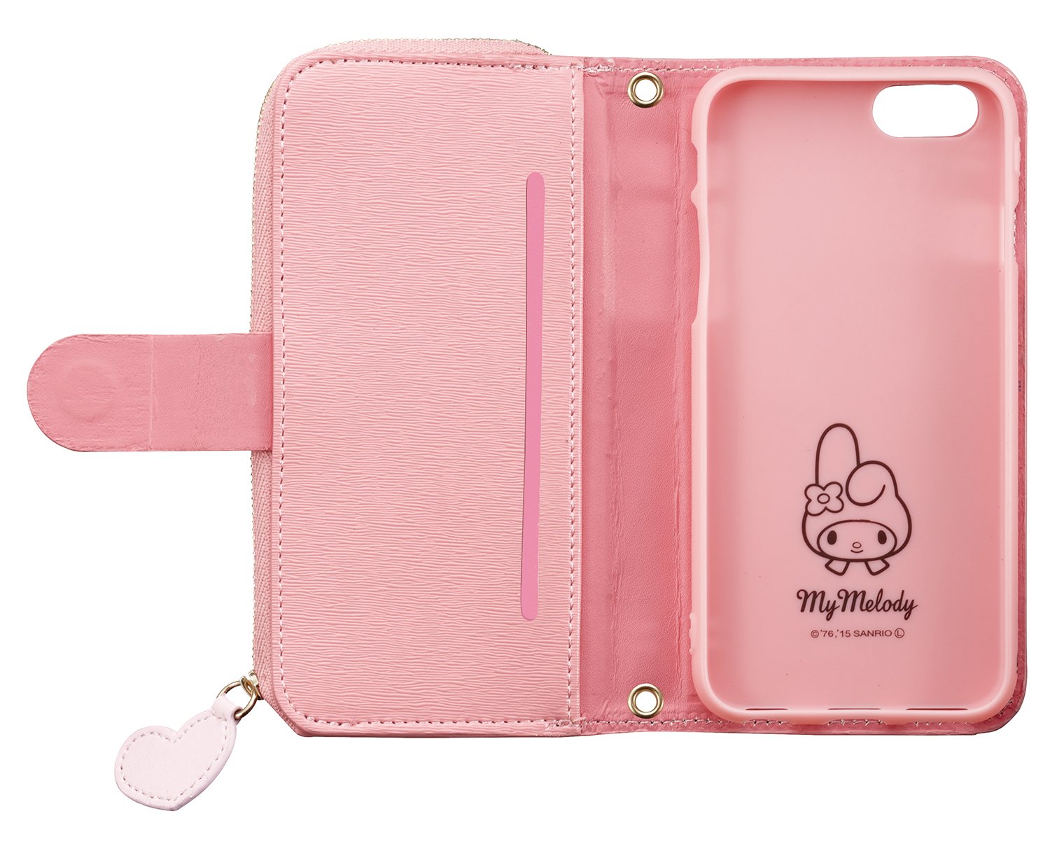 手帳型コインケース付きマイメロiPhone6／6s