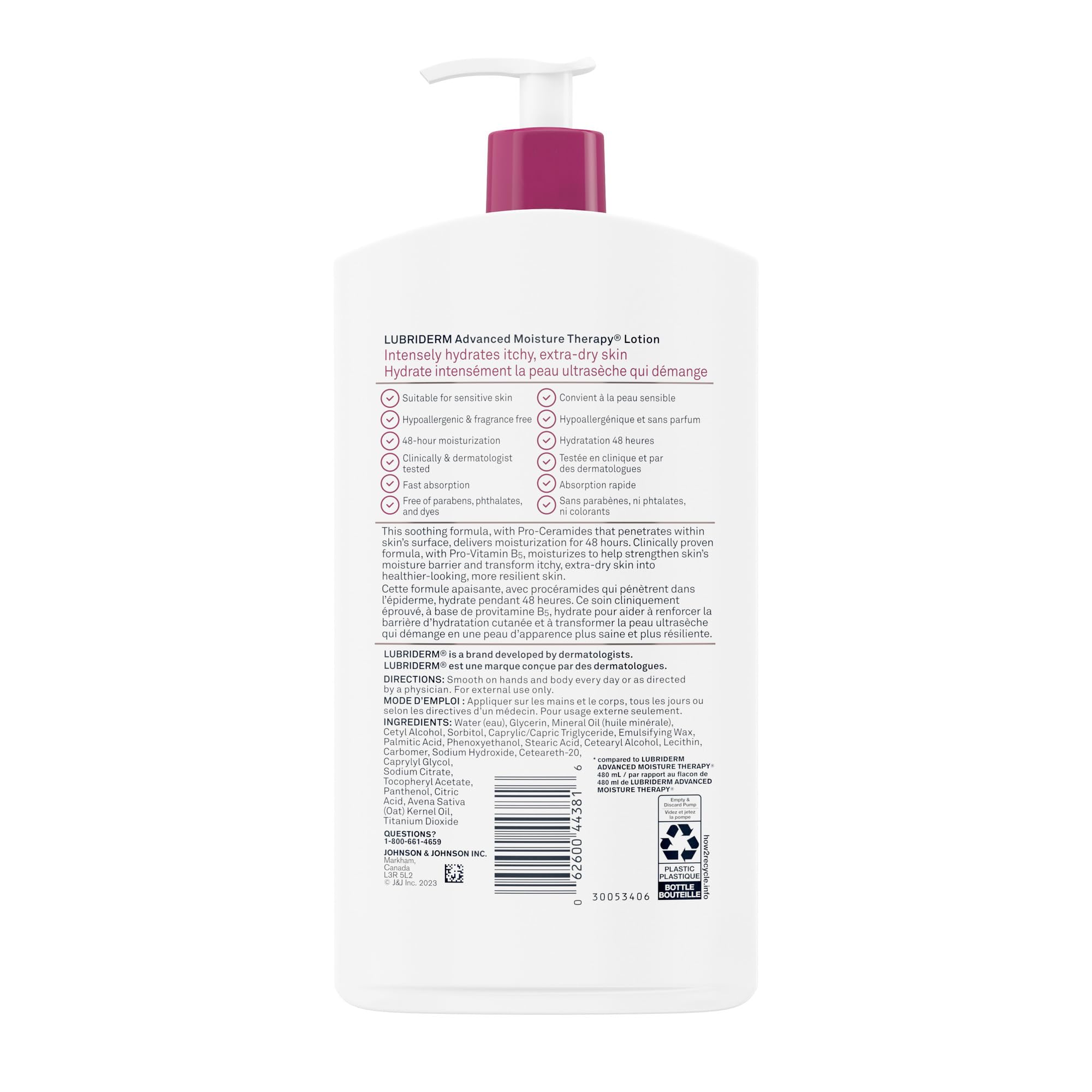 mintblue03専用SIMFREE BODY MOISTURE 150g Lubriderm Advanced Moisture Therapy Moisturizing Cream