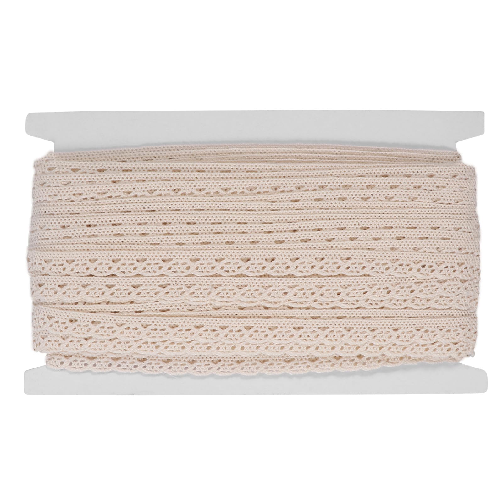 jojofuny 3 Cinta de Encaje de Algodón para Manualidades Decoración de Cortinas y Ropa Yardas Material Diy para Bodas y Fiestas