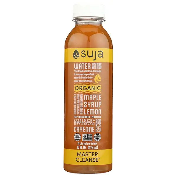 Suja Master Cleanse, Maple Syrup Lemon, 16 Fl Oz Bottle 1