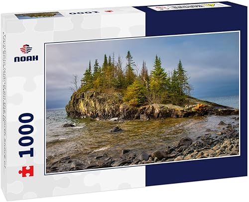 Noah - Rompecabezas de 1000 piezas en la costa norte del lago superior, Minnesota
