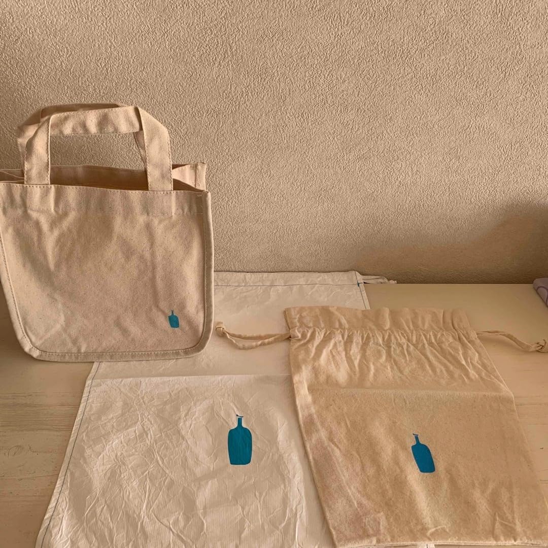 Amazon.co.jp: ブルーボトルコーヒー トートバッグ 巾着 A5735