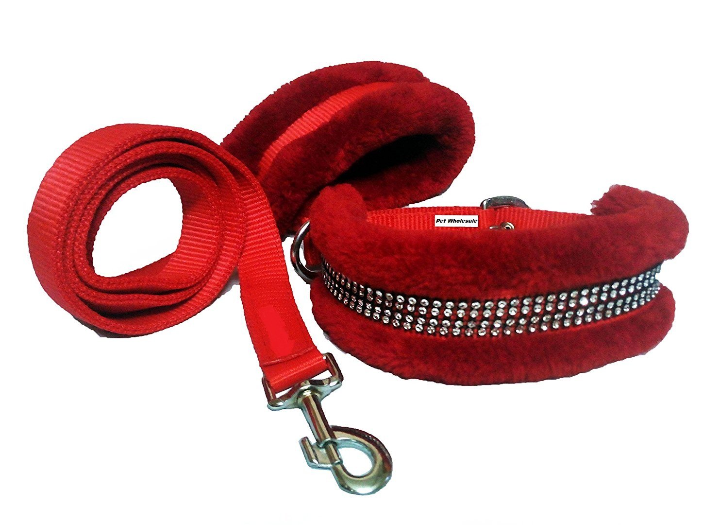 MUNCHOS Dog Collar and Leash with Fur for Small Dogs (0.75-inch) (B0797SHKVL) Amazon Price History, Amazon Price Tracker
