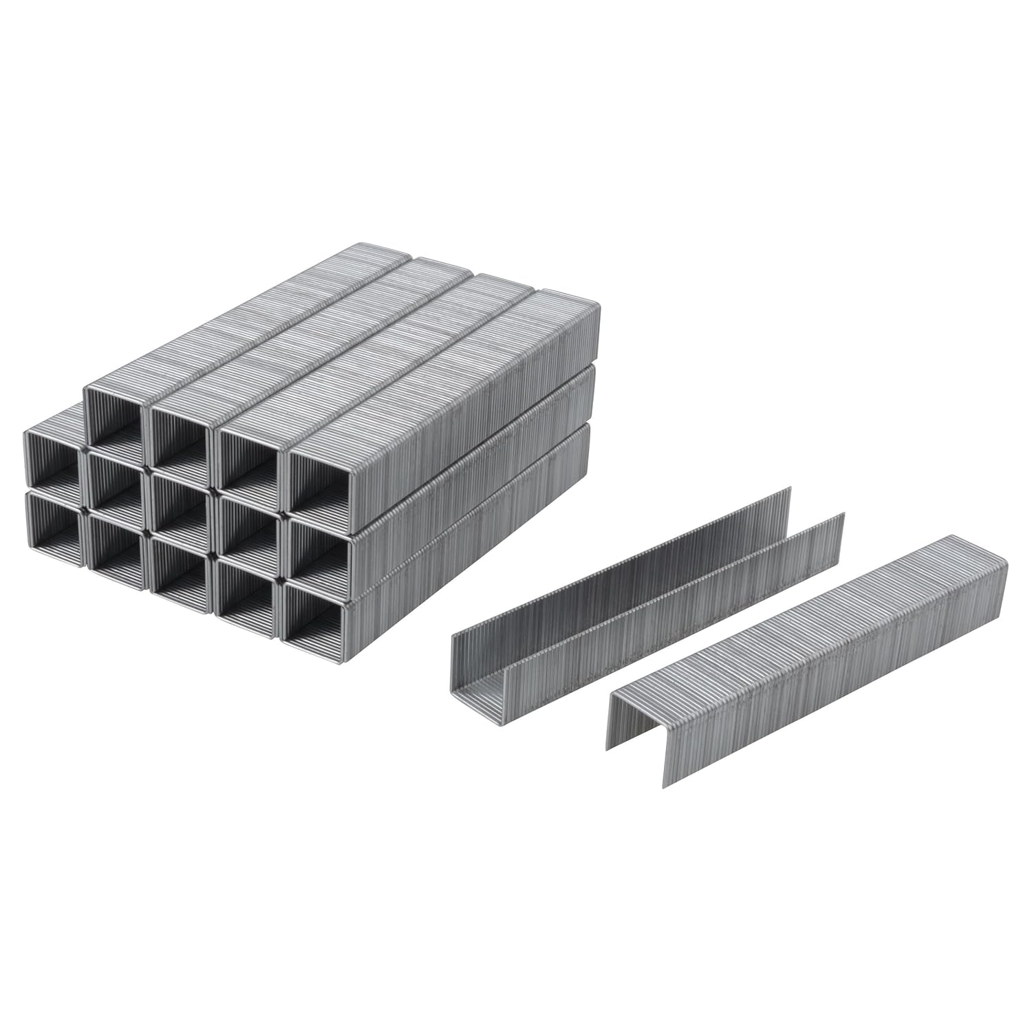 Wolfcraft 7037000 10mm Type 053 Extra Hard Steel Broad Back Staples