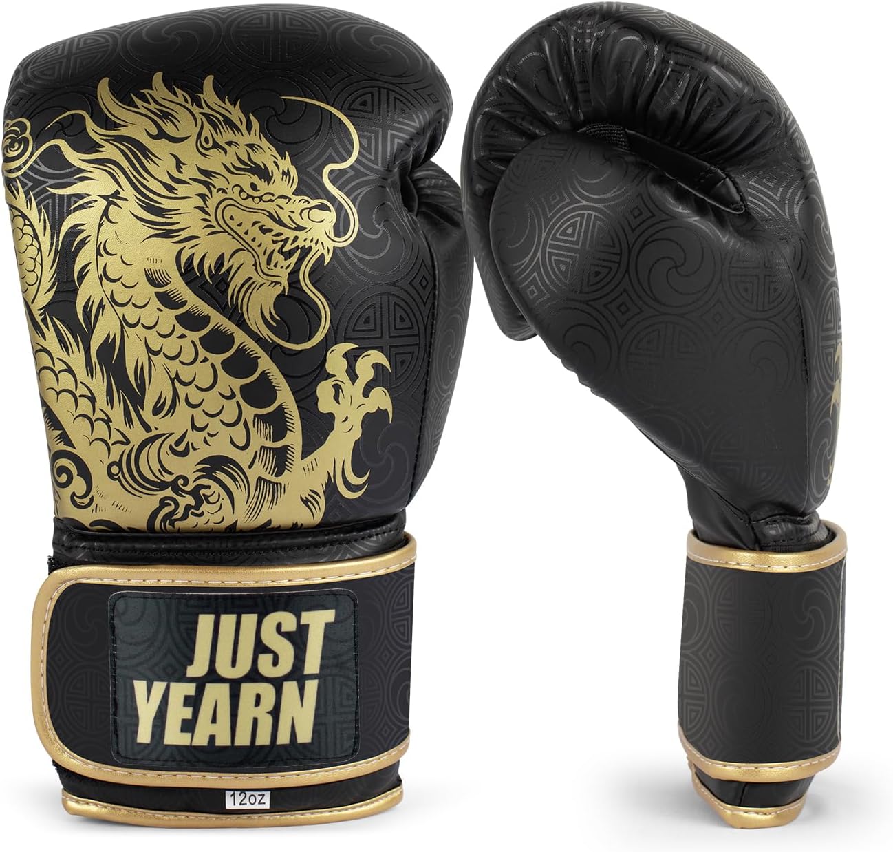 Professional Boxing Gloves for Men and Women, Training Gloves with Hook and Loop Closure, Ventilated Design