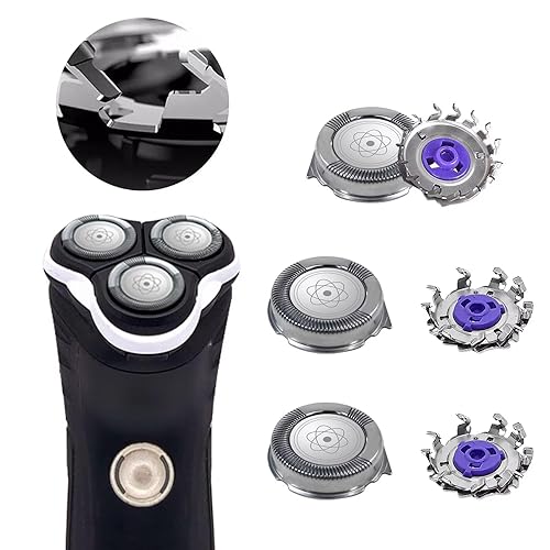 Miniatura 7 de 3X - Cuchilla de afeitar de repuesto para Philips Norelco AT895, PT710, PT715, PT720, PT721, PT722, PT723, PT724, PT725, PT726, P727, PT728 PT730,