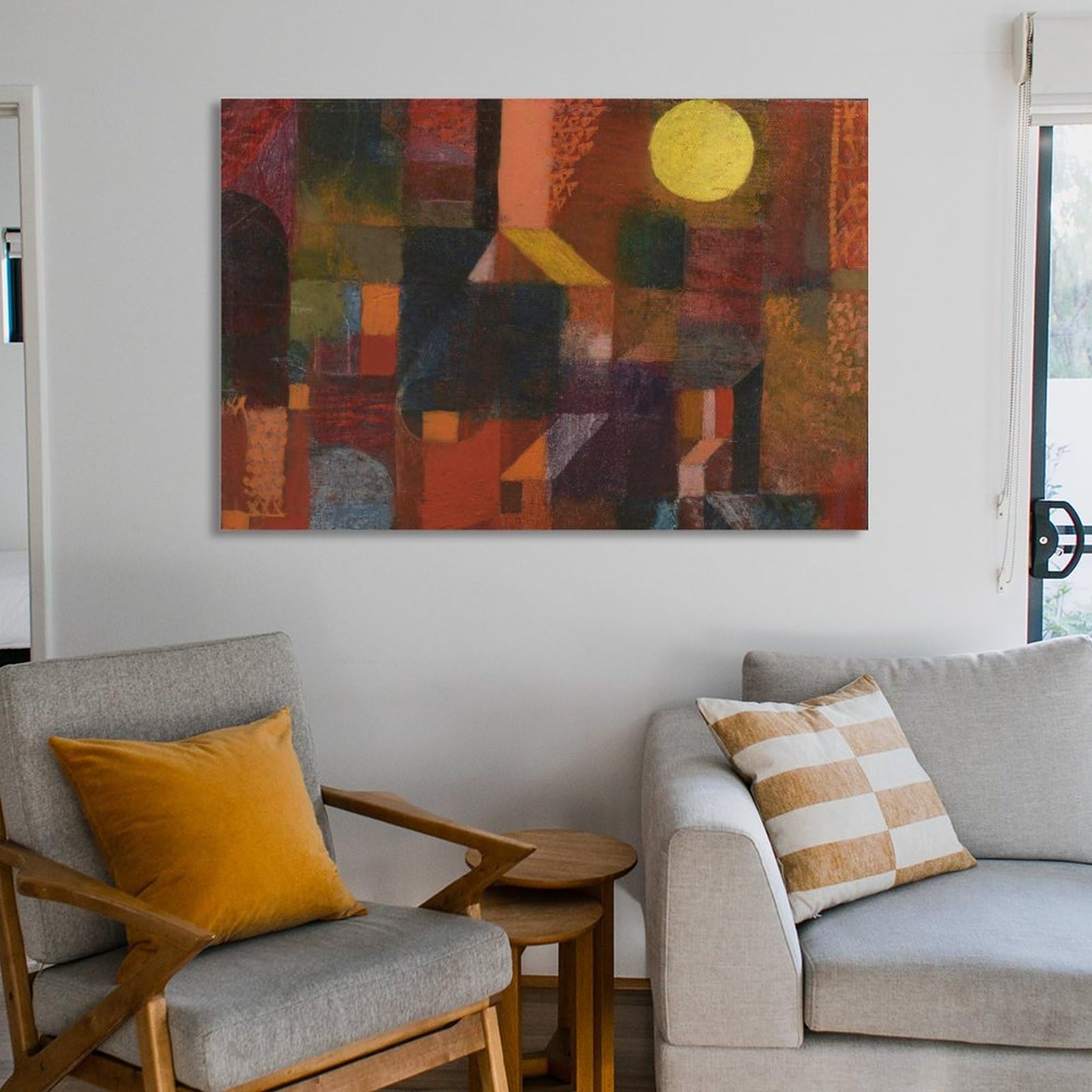 Amazon.co.jp: Paul Kleeパウル・クレー《小さな抽象的一建築的