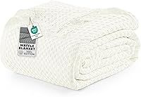 Vista 233 de Utopia Bedding Sage Green 100% Cotton Waffle Blanket 300 GSM [Full - 90x84 Inch] Soft Lightweight Breathable Bed Blanket for All Season