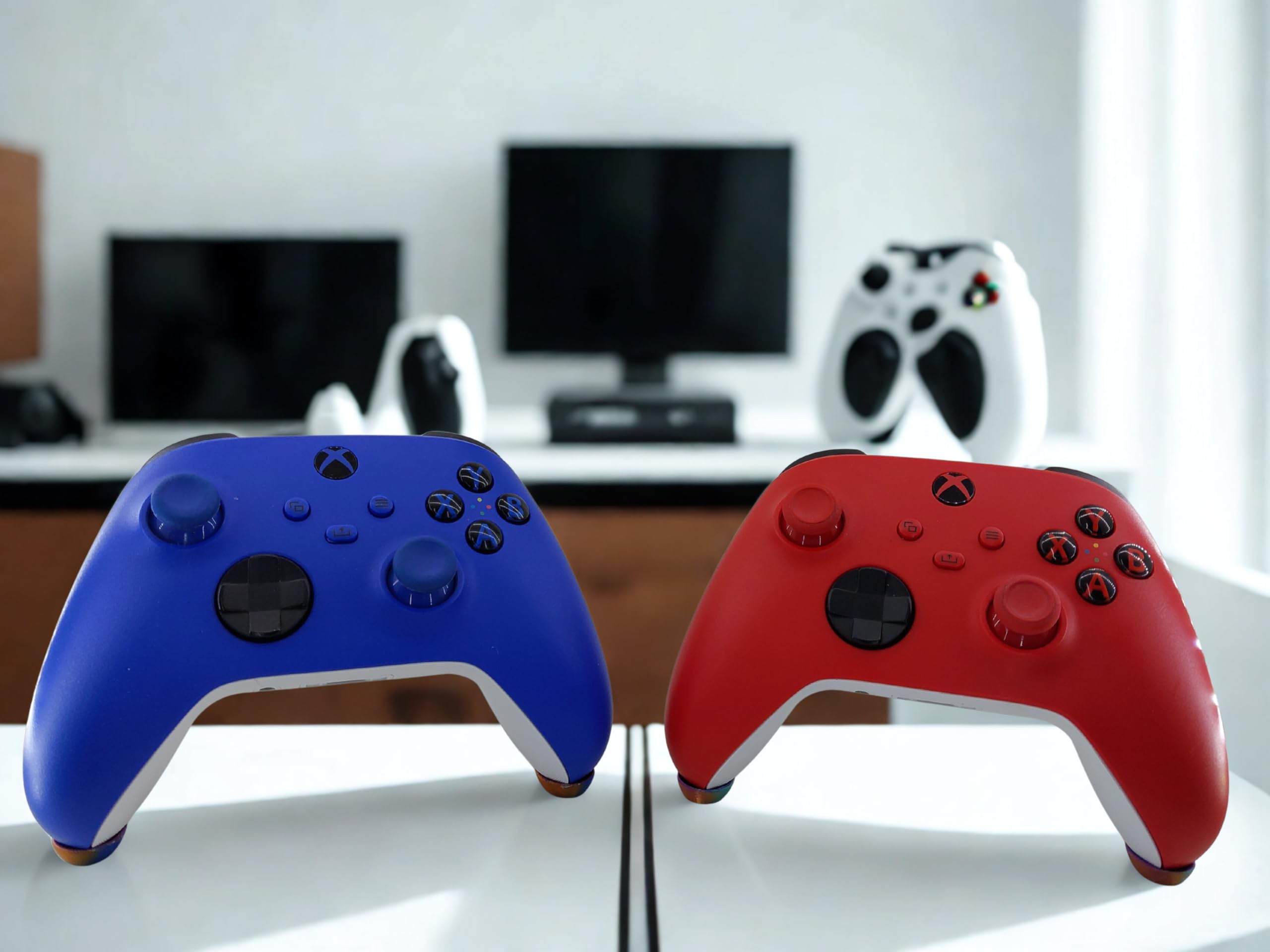 Premium Universal Game Controller Stand | Sleek Blue Purple Orange Design | Compatible with Most Gaming Consoles & PC | Made in India-image-10