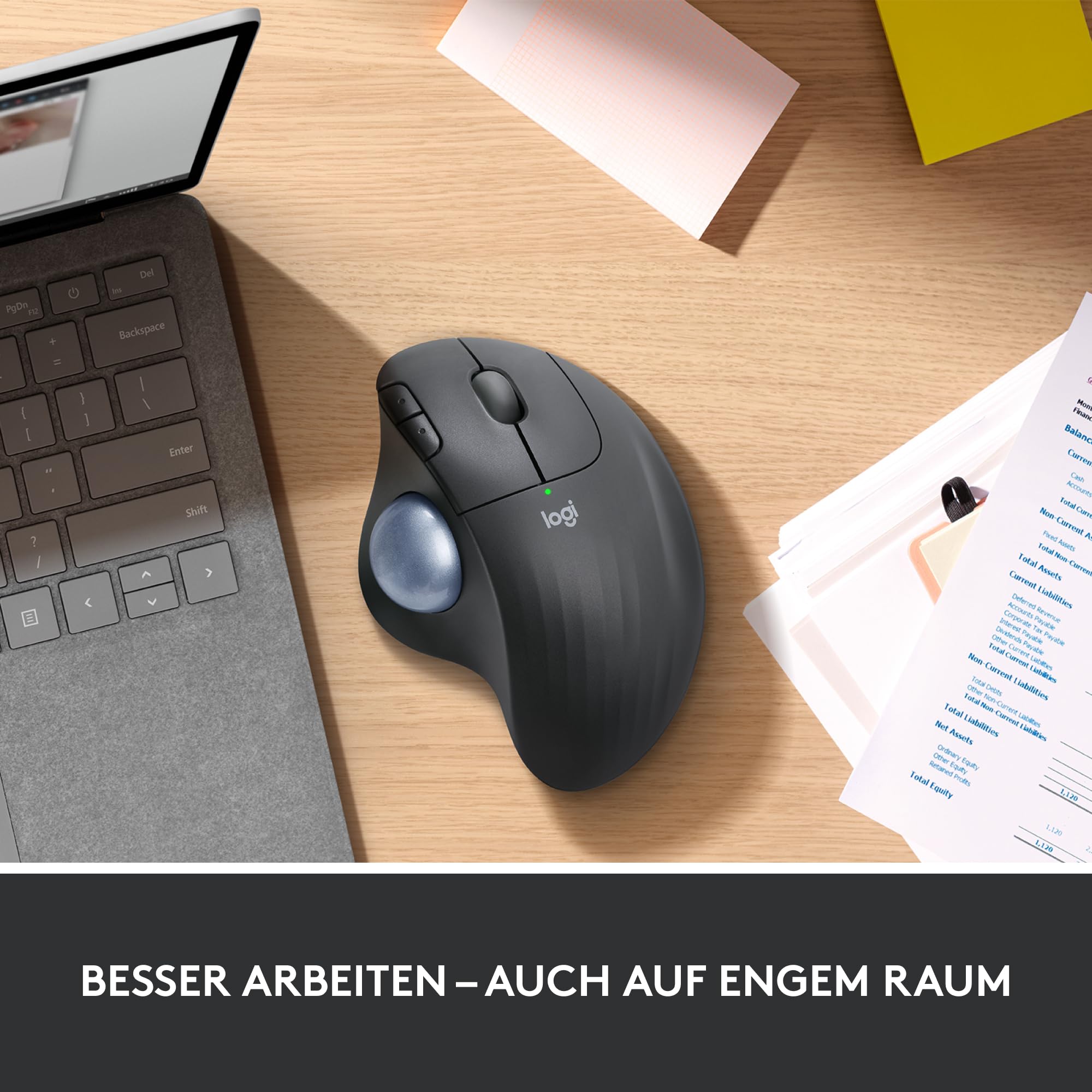 Logitech ERGO M575 Wireless Trackball Maus