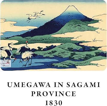 Retronote Hokusai 4'lü Defter Seti 4, Mount Fuji Series Iv, Çizgisiz, 64 Sayfa, 14x21cm