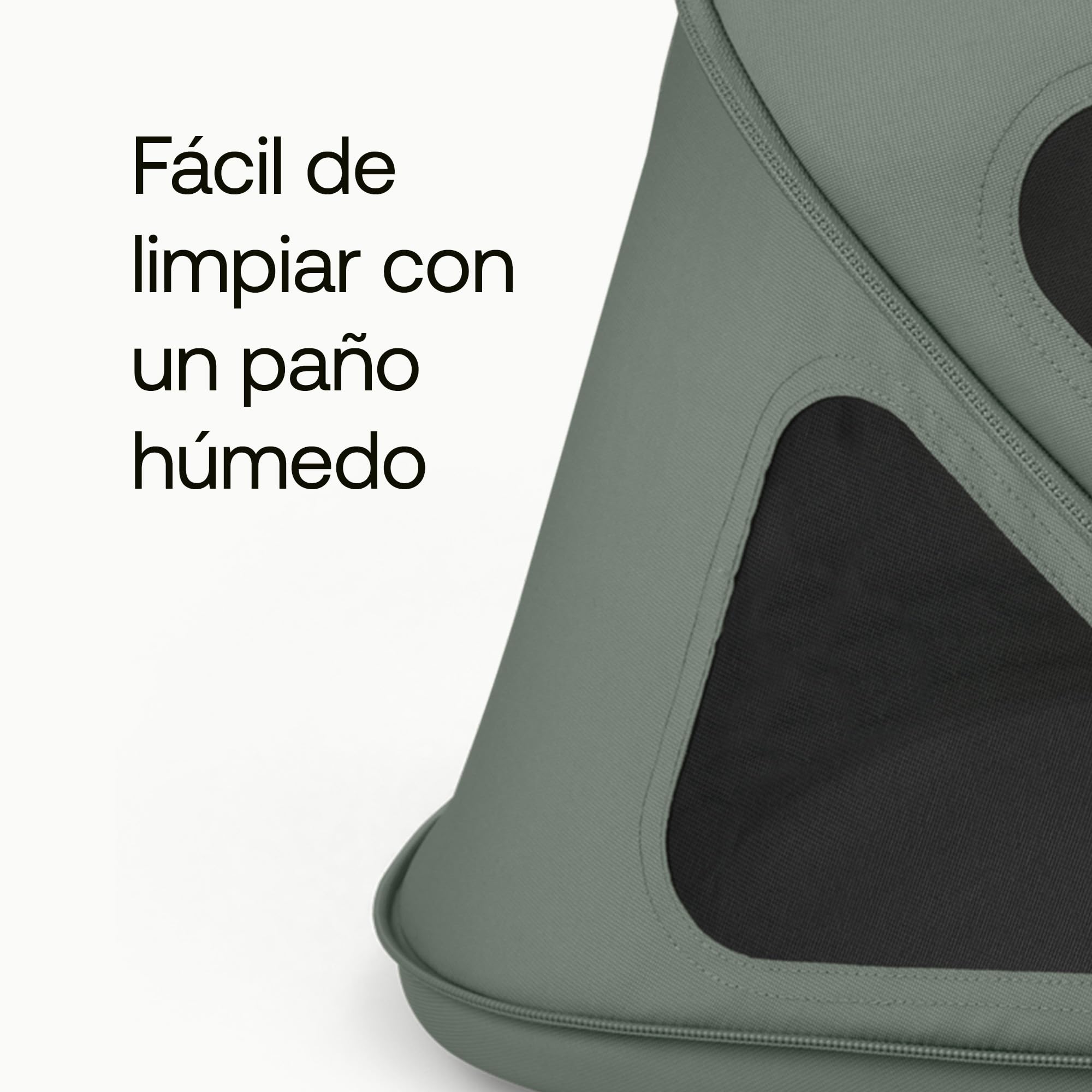 Bugaboo Capota ventilada Dragonfly, extensible para una protección adicional y una protección solar óptima, repelente al agua, Forest Green