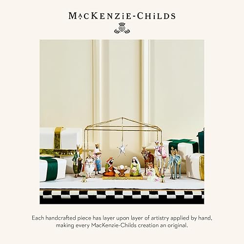 Vista 74 de MACKENZIE-CHILDS Patience Brewster - Figura de Belén de Navidad, decoración del hogar, Frank the Camel