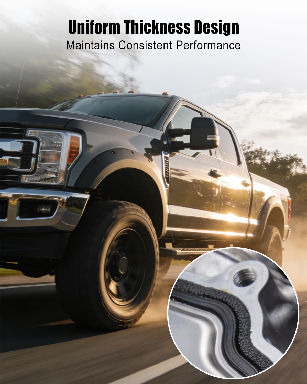 Engine Oil Pan Gasket Set Compatible with Ford F-250 F-350 F-450 F-550 Super Duty Replace OS 30843