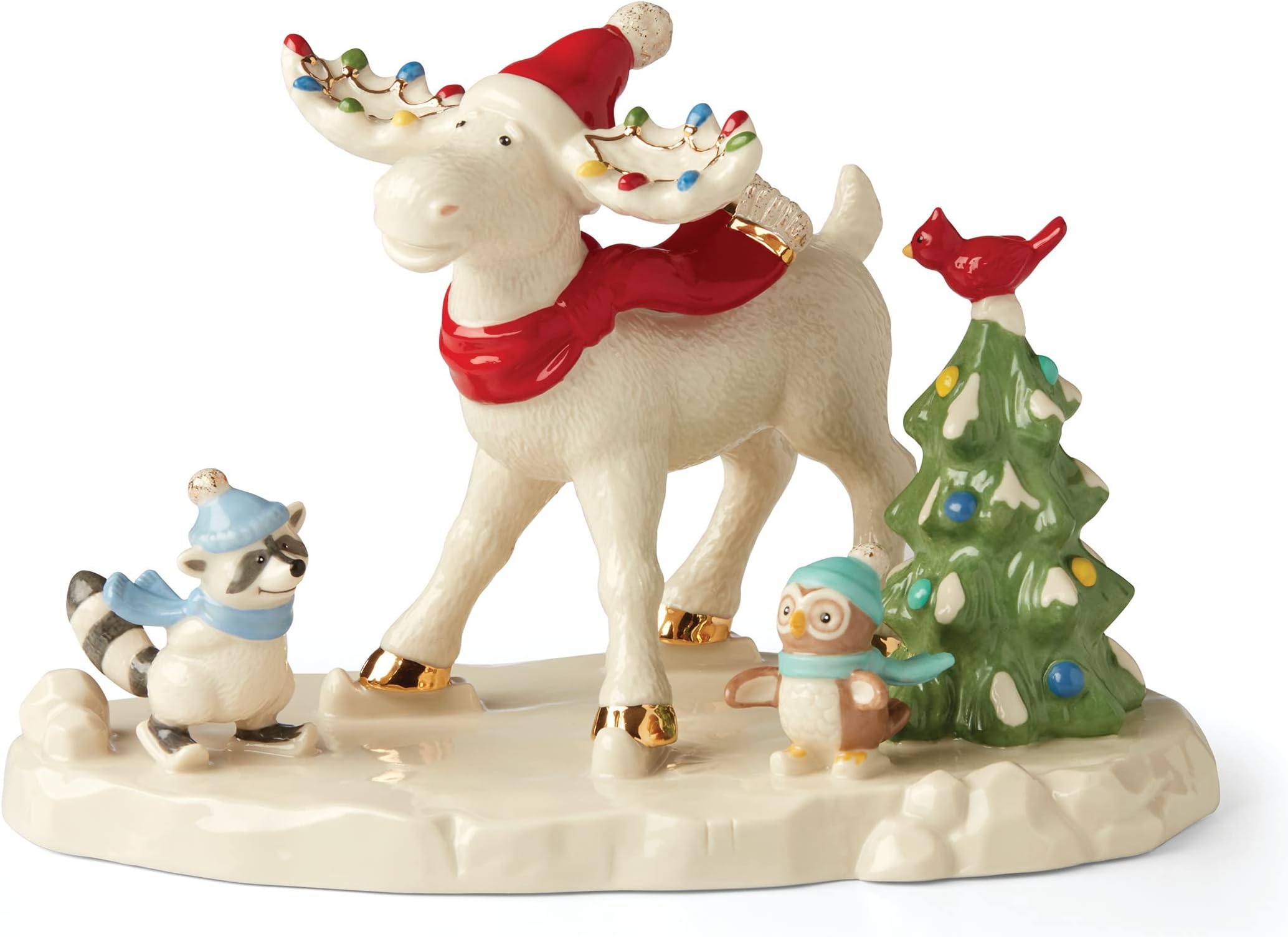 LenoxMarcel'S Skating Party Figurine, 3.08, Multi