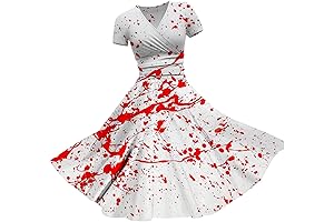 Blood Spatter Holiday Dress