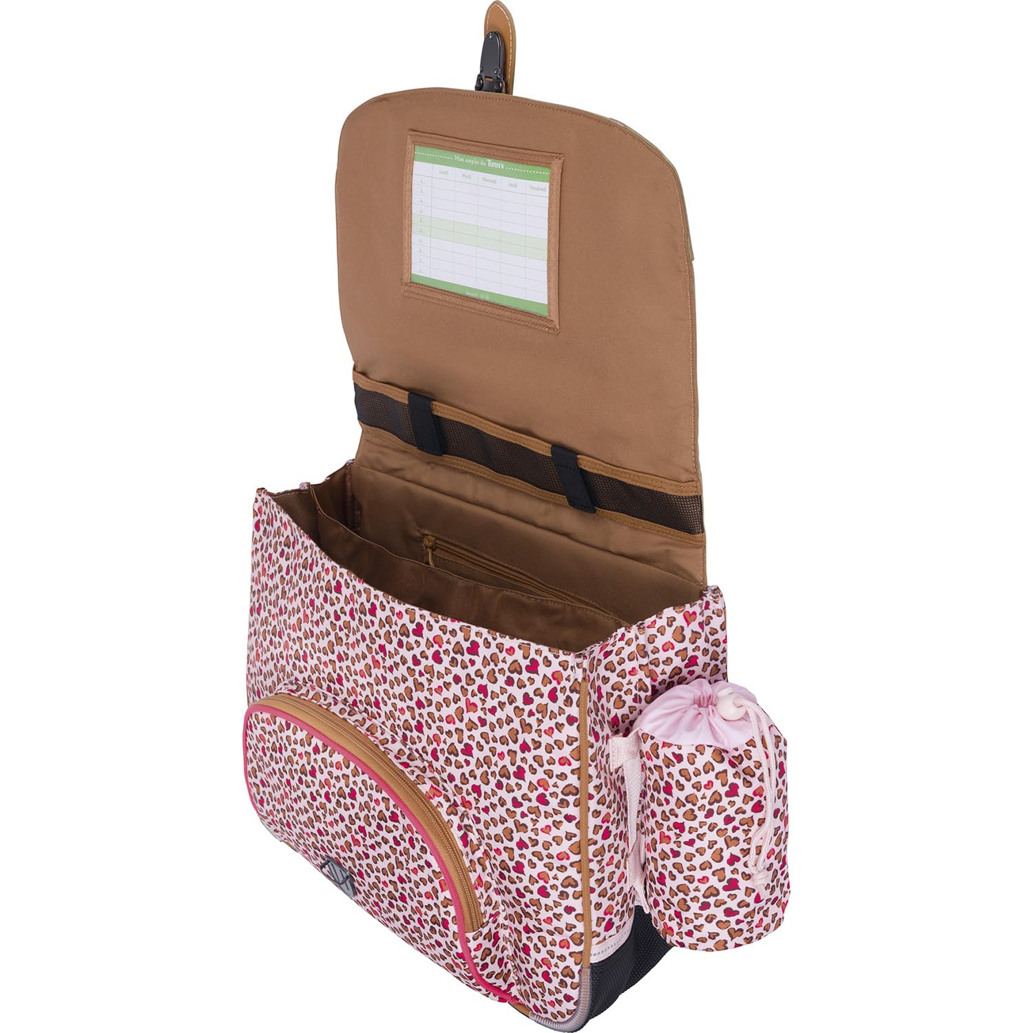 Tann's Lilou, Cartable Fille, Multicolores, 38 cm