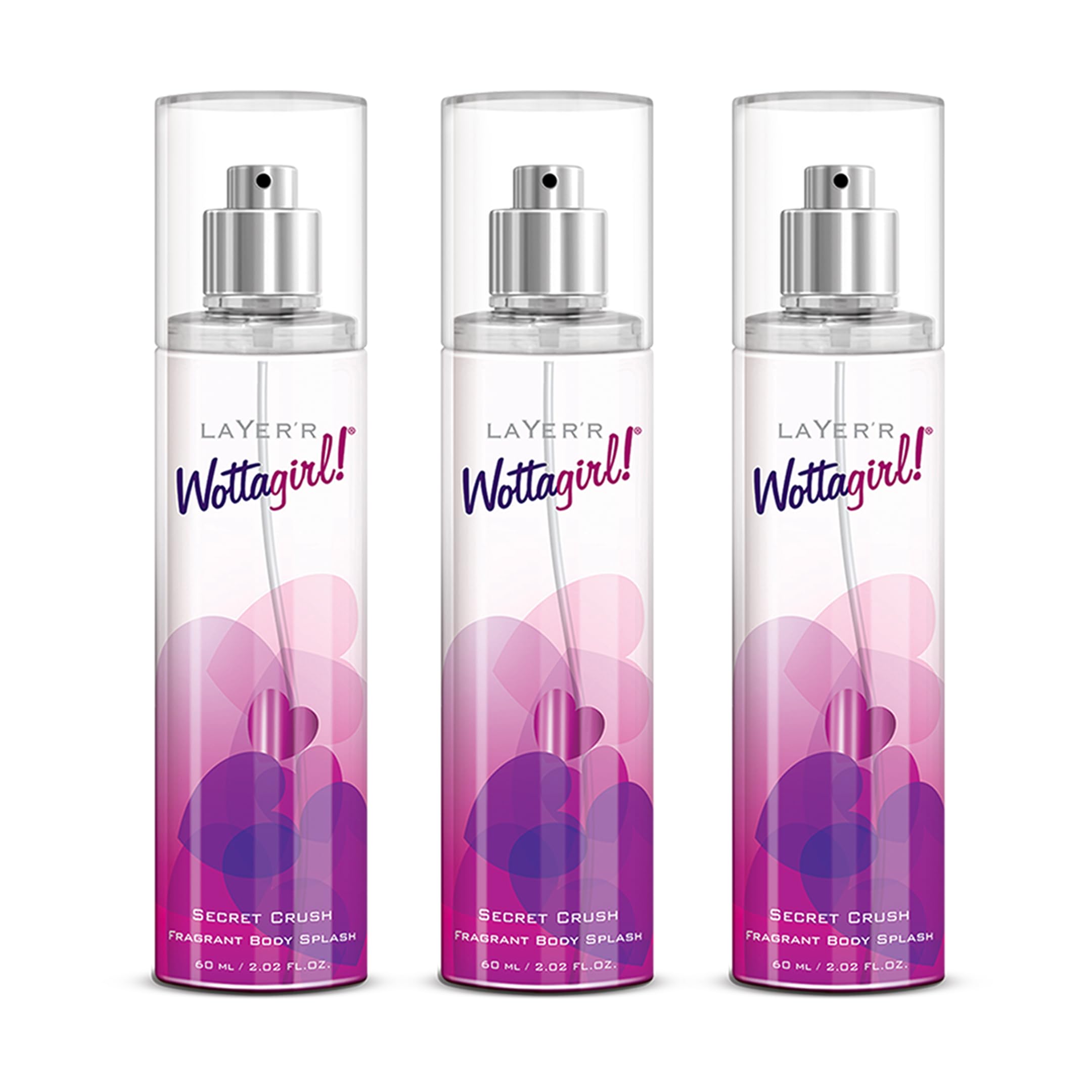 Layer'r Wottagirl Secret Crush Body Spray For Women, 180ml (Floral)-picture-19